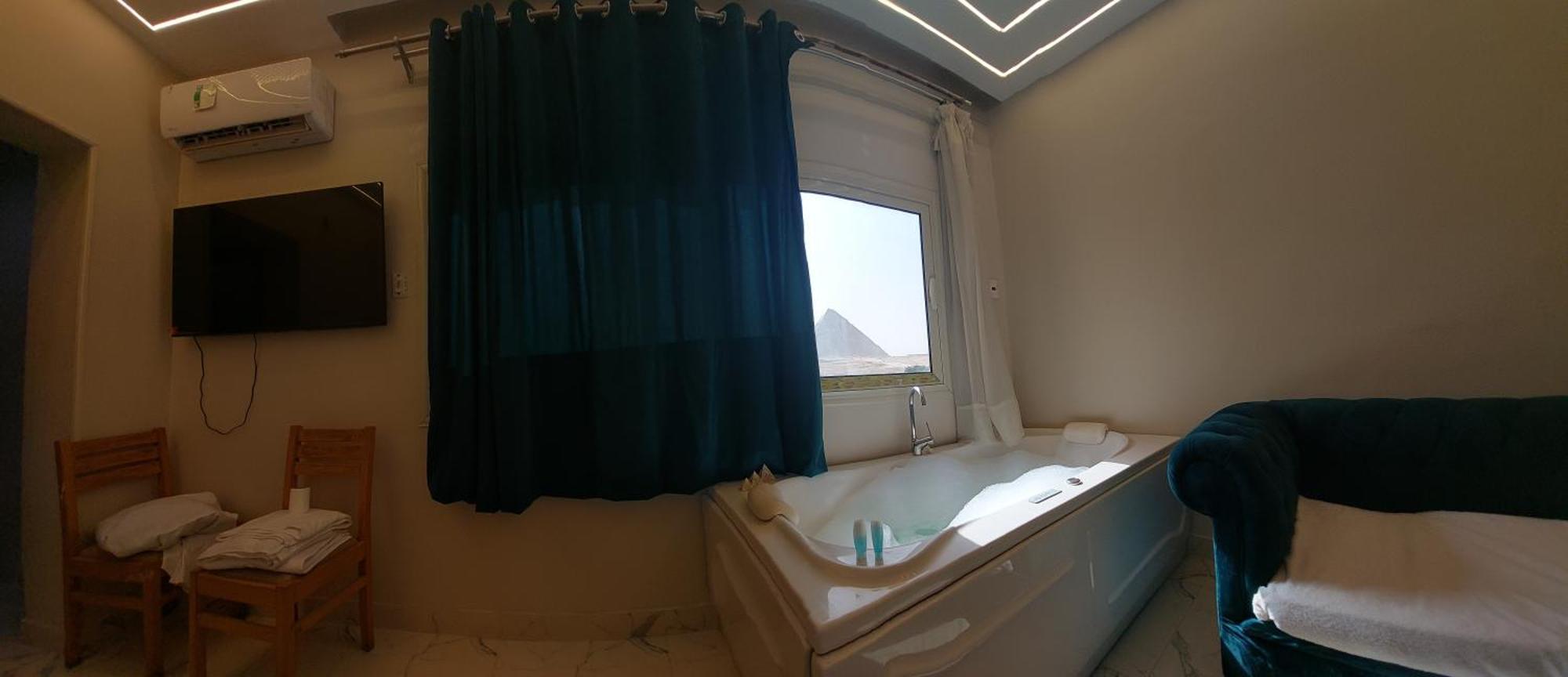 Albergue Anubis Kingdom Pyramids Kafret el-Gabal Exterior foto